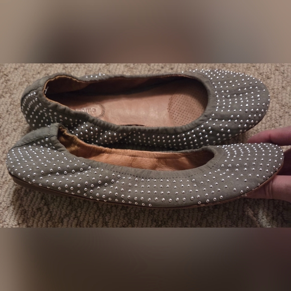 Corso Como Taupe Studded Ballet Flats | Size 9.5 (Fits Like 9) - Picture 2 of 9